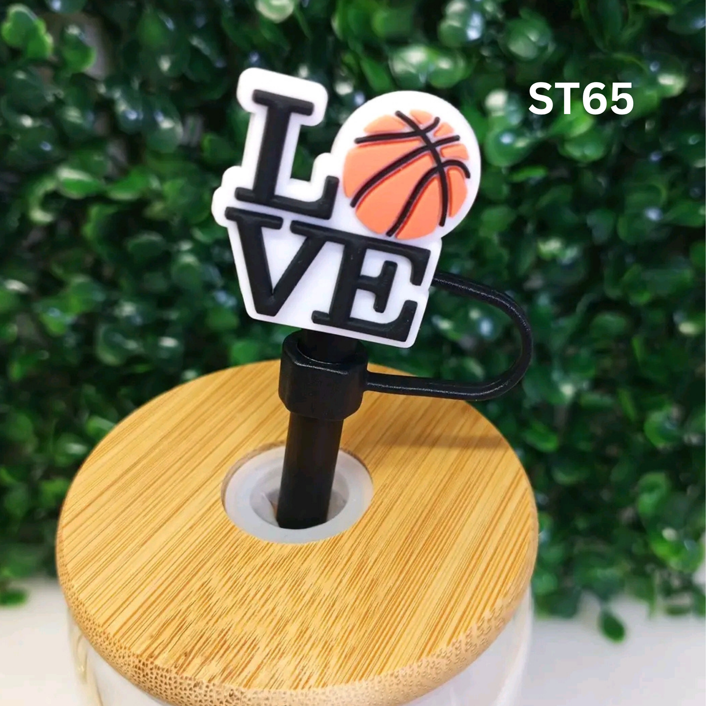 Sport Straw Topper β Basketball & Soccer Themes | 8mm & 10mm