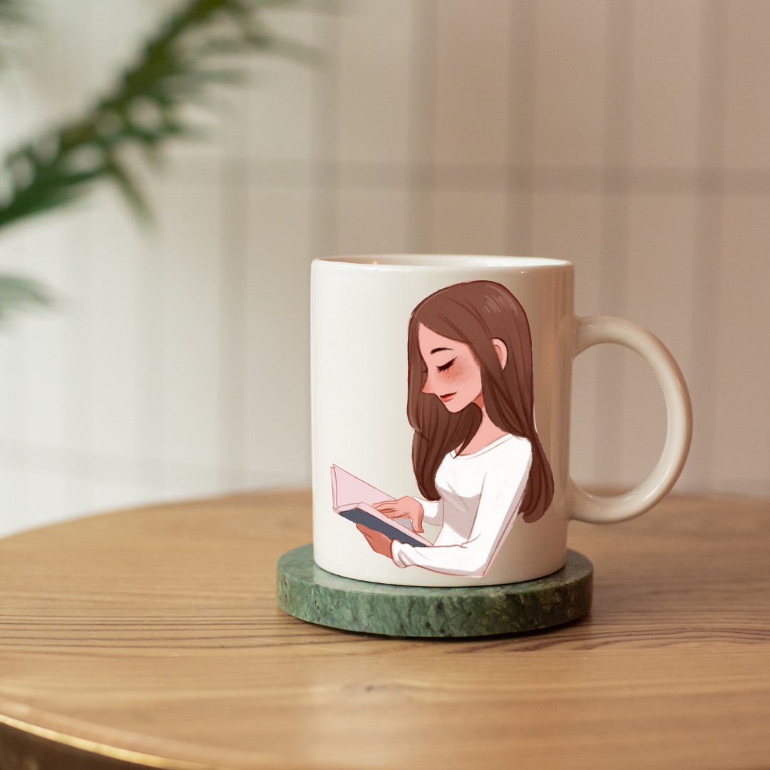 Girly Collection 12oz ceramic mug Gift Mug, Girlfriend Boyfriend Gift, Artisan Handmade Coffee Cup, Gifts Personalized Coffee Mug, Mug for Men Women, mug gift for her best friend tumbler