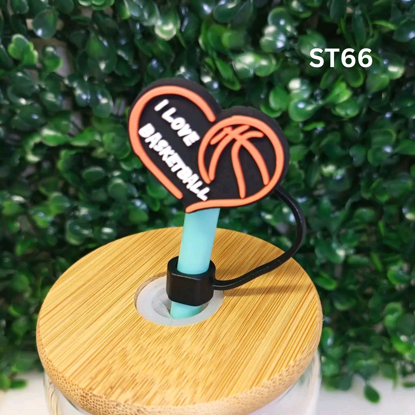 Sport Straw Topper β Basketball & Soccer Themes | 8mm & 10mm