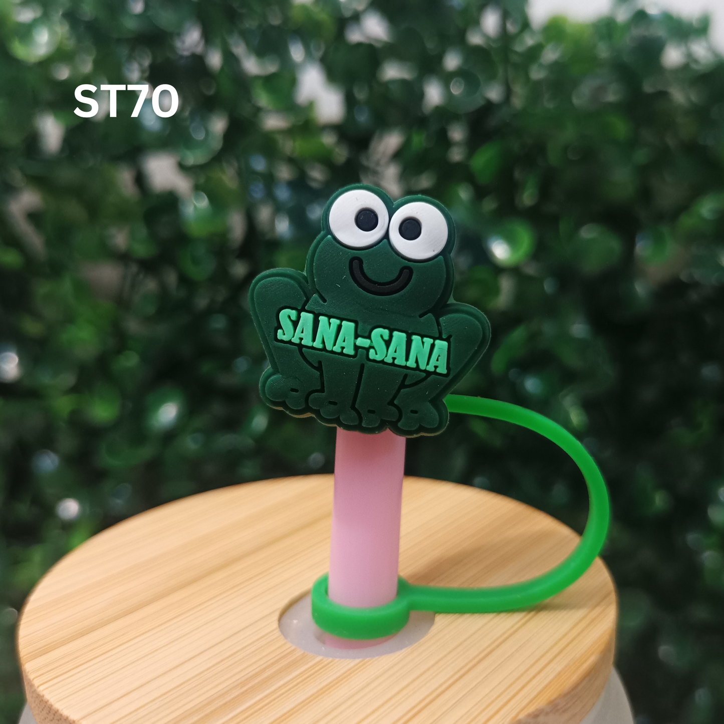 Cute Animal Straw Topper | 8mm & 10mm Silicone Cup Accessory