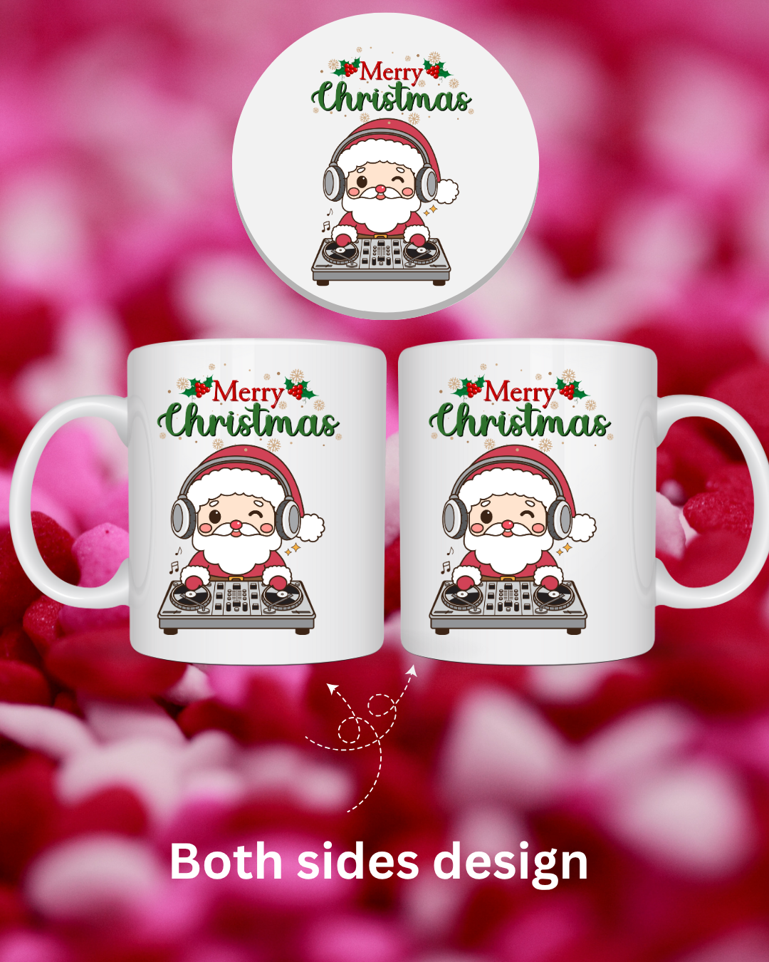 Holiday Ceramic Mug 12oz ā Coffee Cup Gift for Christmas