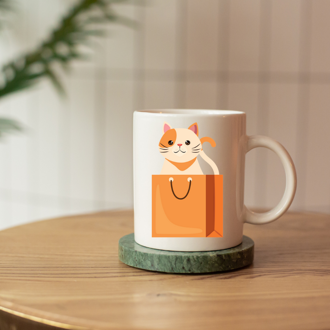 Cute Cat Collection 12oz ceramic mug Gift Mug, Girlfriend Boyfriend Gift, Artisan Handmade Coffee Cup, Gifts Personalized Coffee Mug, Mug for Men Women, mug gift for her best friend tumbler