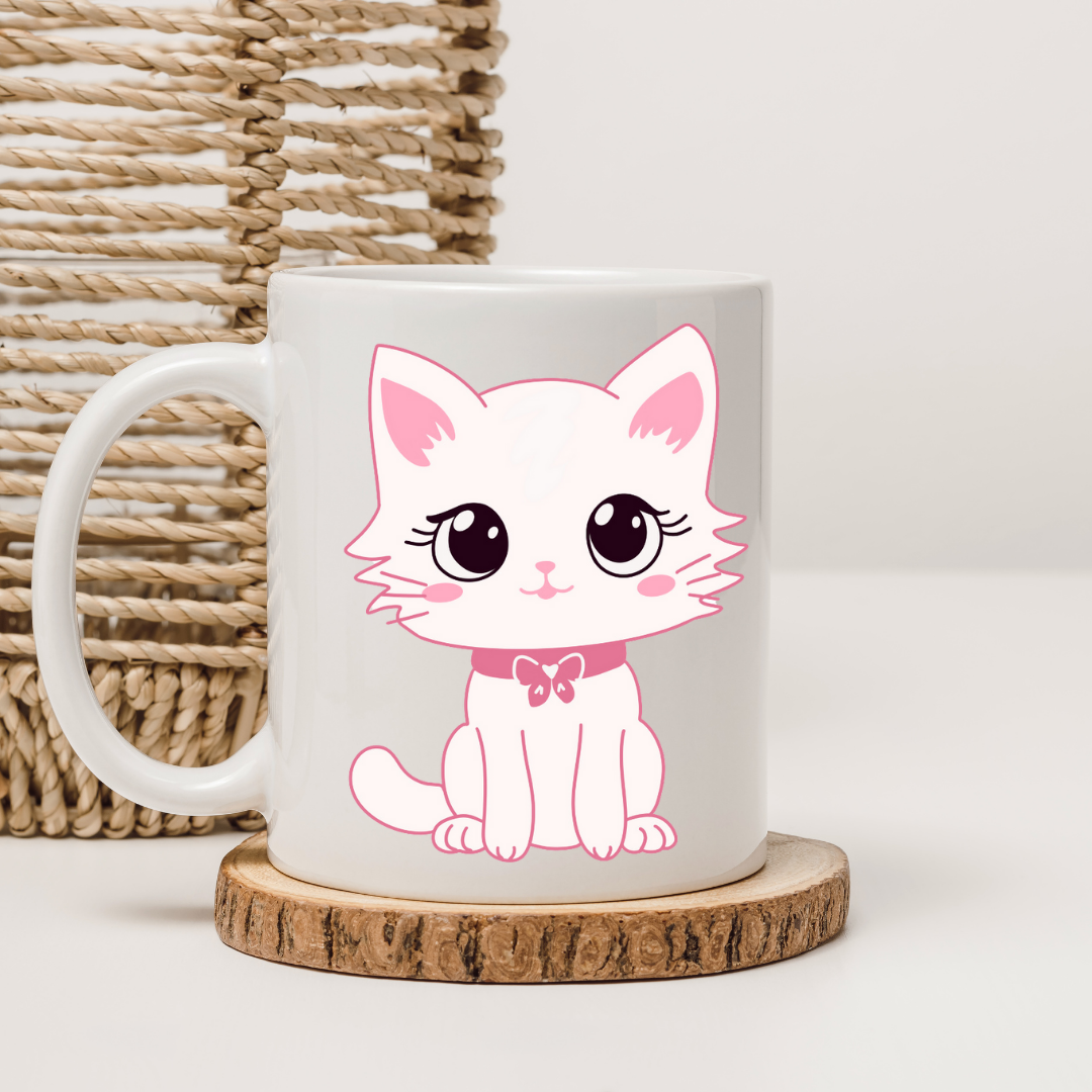 Cute Cat Collection 12oz ceramic mug Gift Mug, Girlfriend Boyfriend Gift, Artisan Handmade Coffee Cup, Gifts Personalized Coffee Mug, Mug for Men Women, mug gift for her best friend tumbler