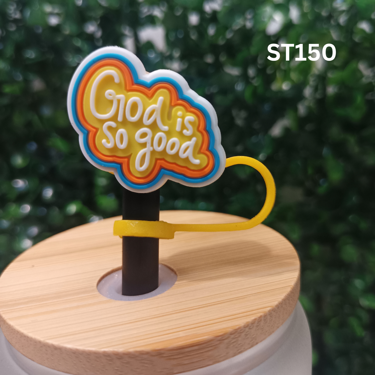 Positive Message Straw Topper β Have a Day Good β 10mm