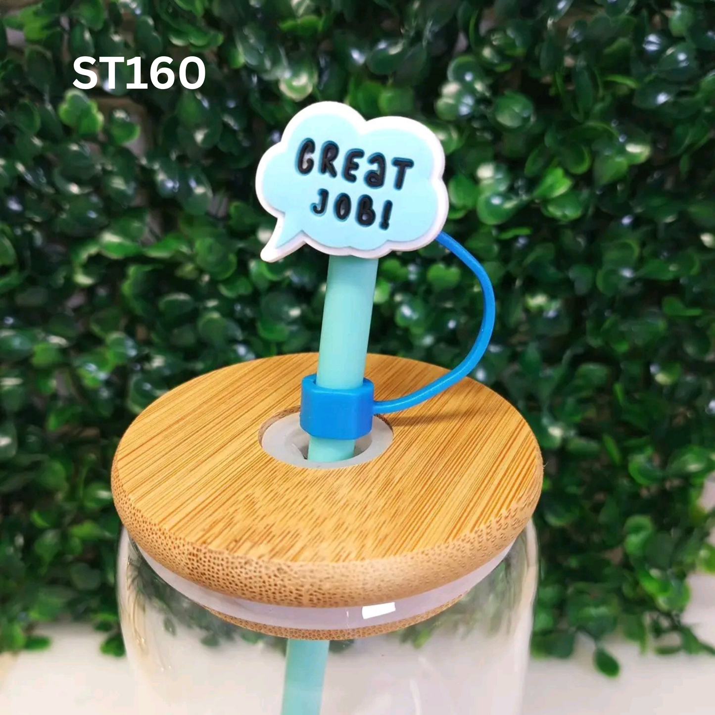 Teacher & School Theme Straw Topper – 8MM Silicone Accessory