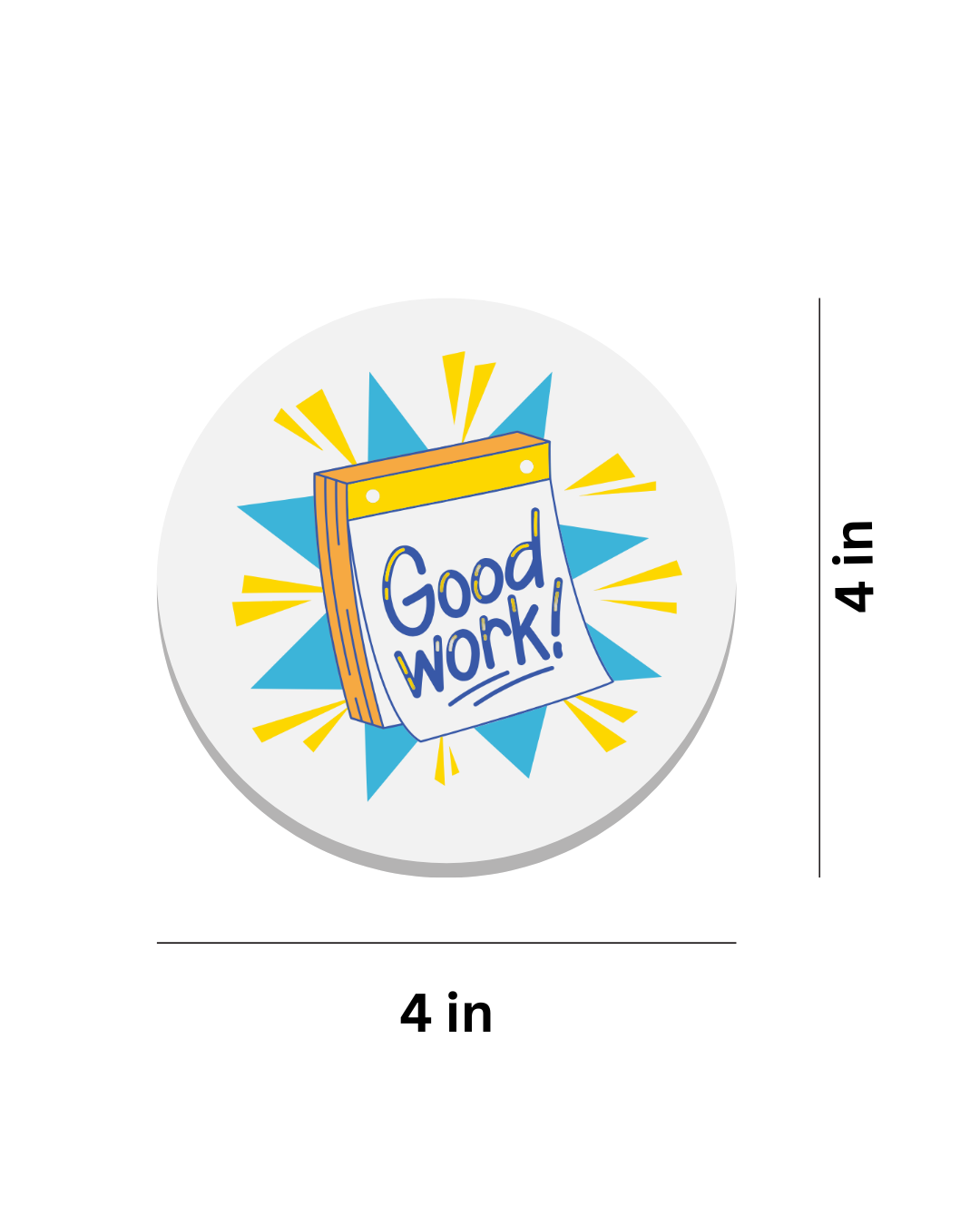 Set of 2 Ceramic Coasters 4-inch – UV DTF Printed – Durable and Stylish Drink Coasters