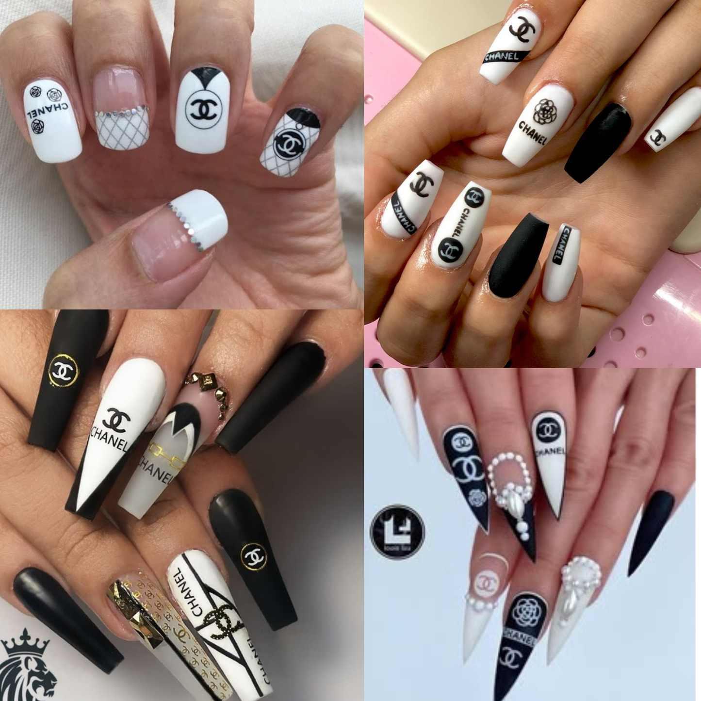 Black And Red Nail Sticker 3D, Nail Art Sticker Acrylic, Dipping, Gel X, Gel Manicure Pedicure