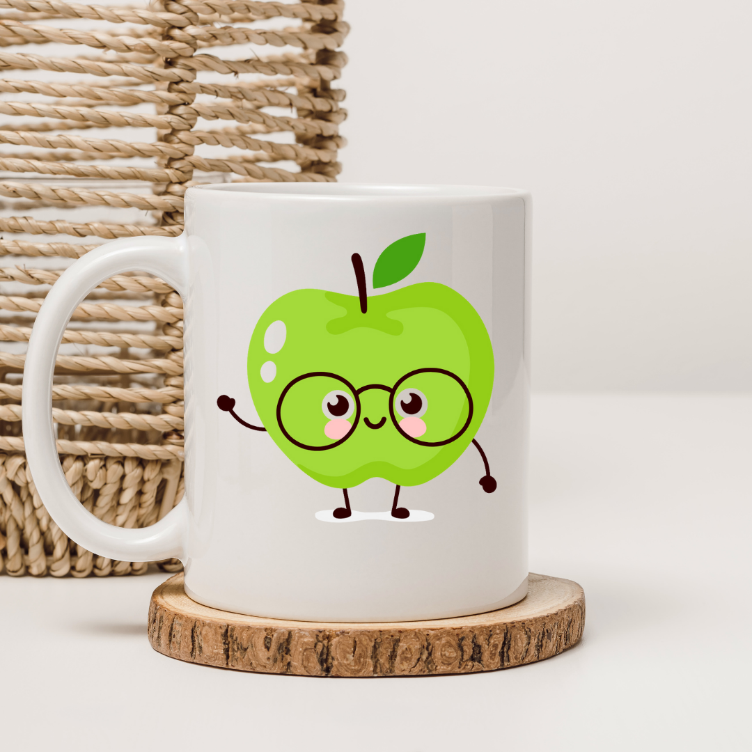 Apple colection 12oz ceramic mug Gift Mug, Girlfriend Boyfriend Gift, Artisan Handmade Coffee Cup, Gifts Personalized Coffee Mug, Mug for Men Women, mug gift for her best friend tumbler