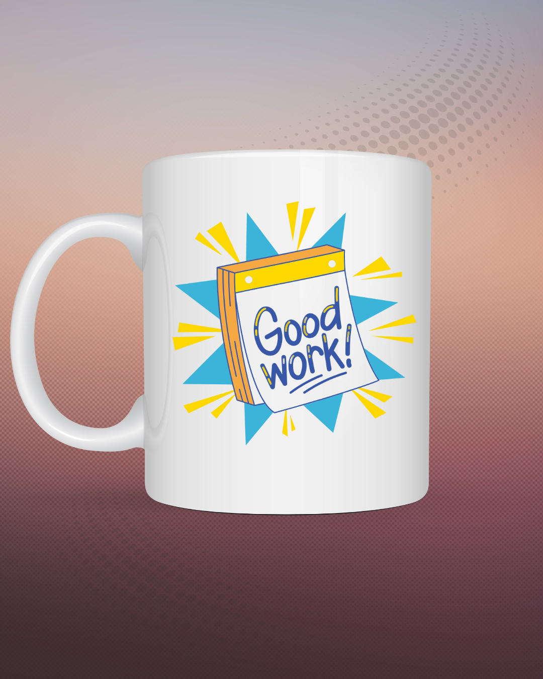 Ceramic Mug 12oz & Coaster 4in,The Perfect Gift for Coffee Lovers!