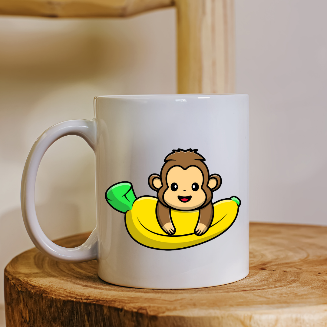 Banana collection 12oz ceramic mug Gift Mug, Girlfriend Boyfriend Gift, Artisan Handmade Coffee Cup, Gifts Personalized Coffee Mug, Mug for Men Women, mug gift for her best friend tumbler