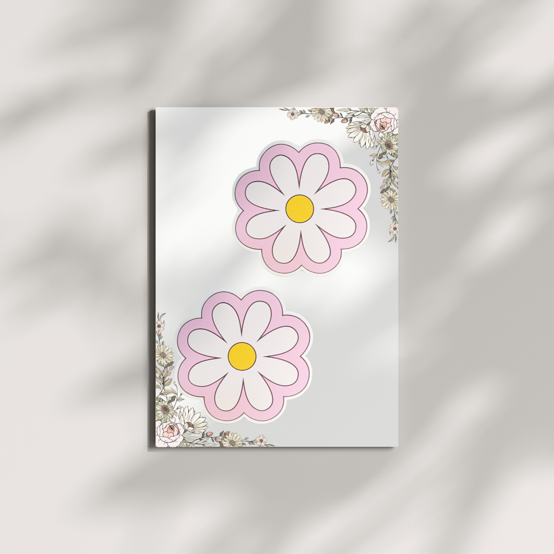 Love in Bloom sticker Waterproof Vinyl Sticker 3 Inch Durable Decal for Laptops, Water Bottles, Phones High Quality