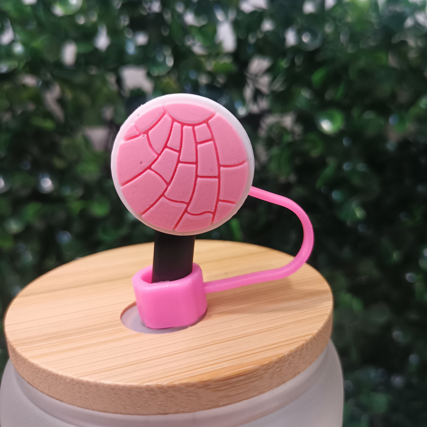 Cute Straw Topper for 8mm Straw – Reusable Silicone Lid Plug – Fun Cup Accessory