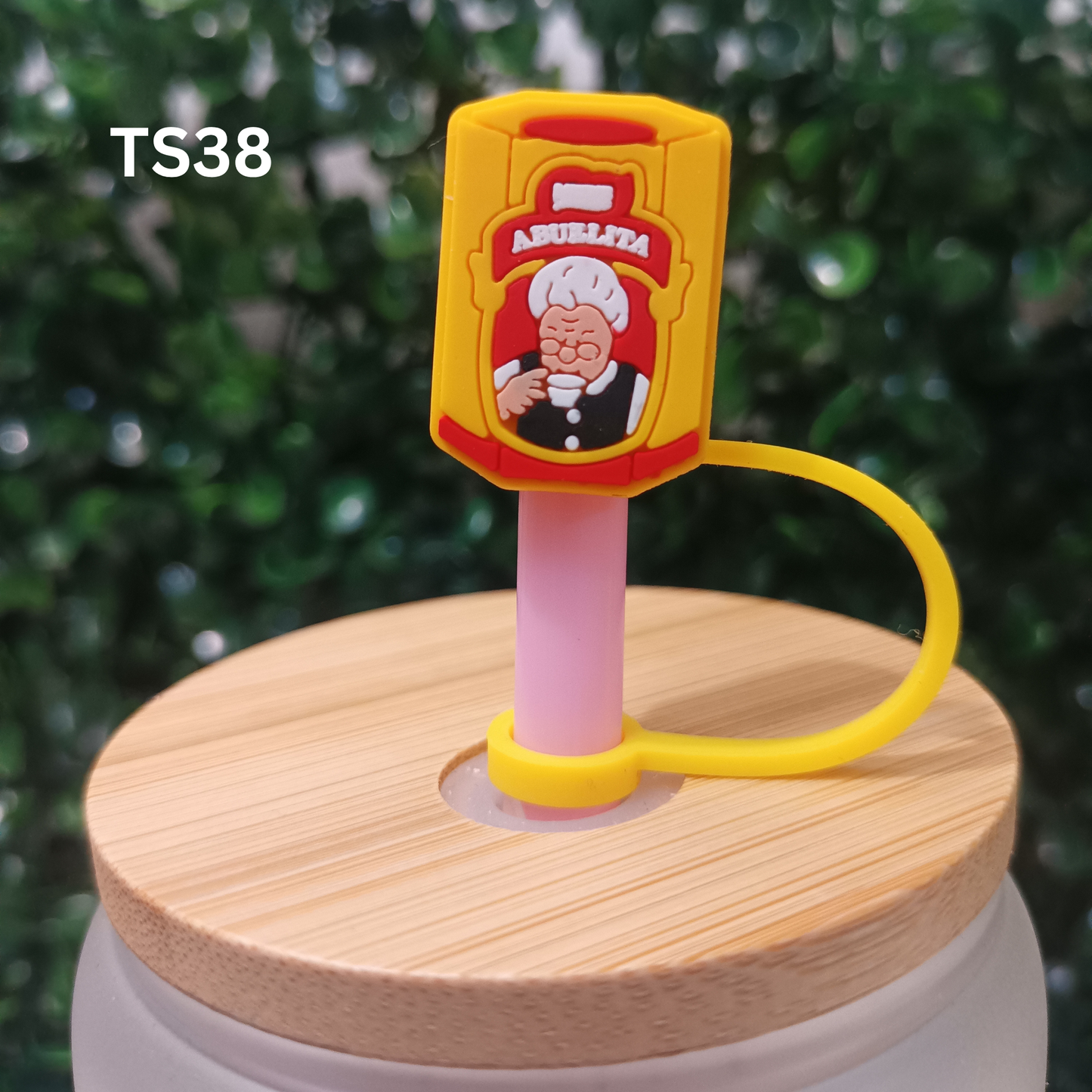 Food & Drink Straw Toppers 8mm– Cute Reusable Silicone Covers for Tumblers & Cups | Fun Drink Accessories for All Ages
