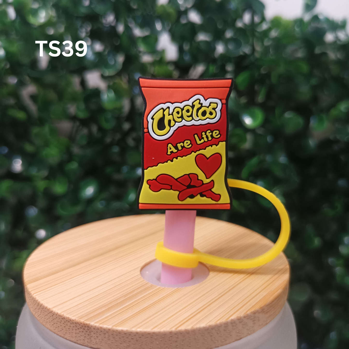 Food & Drink Straw Toppers 8mm– Cute Reusable Silicone Covers for Tumblers & Cups | Fun Drink Accessories for All Ages