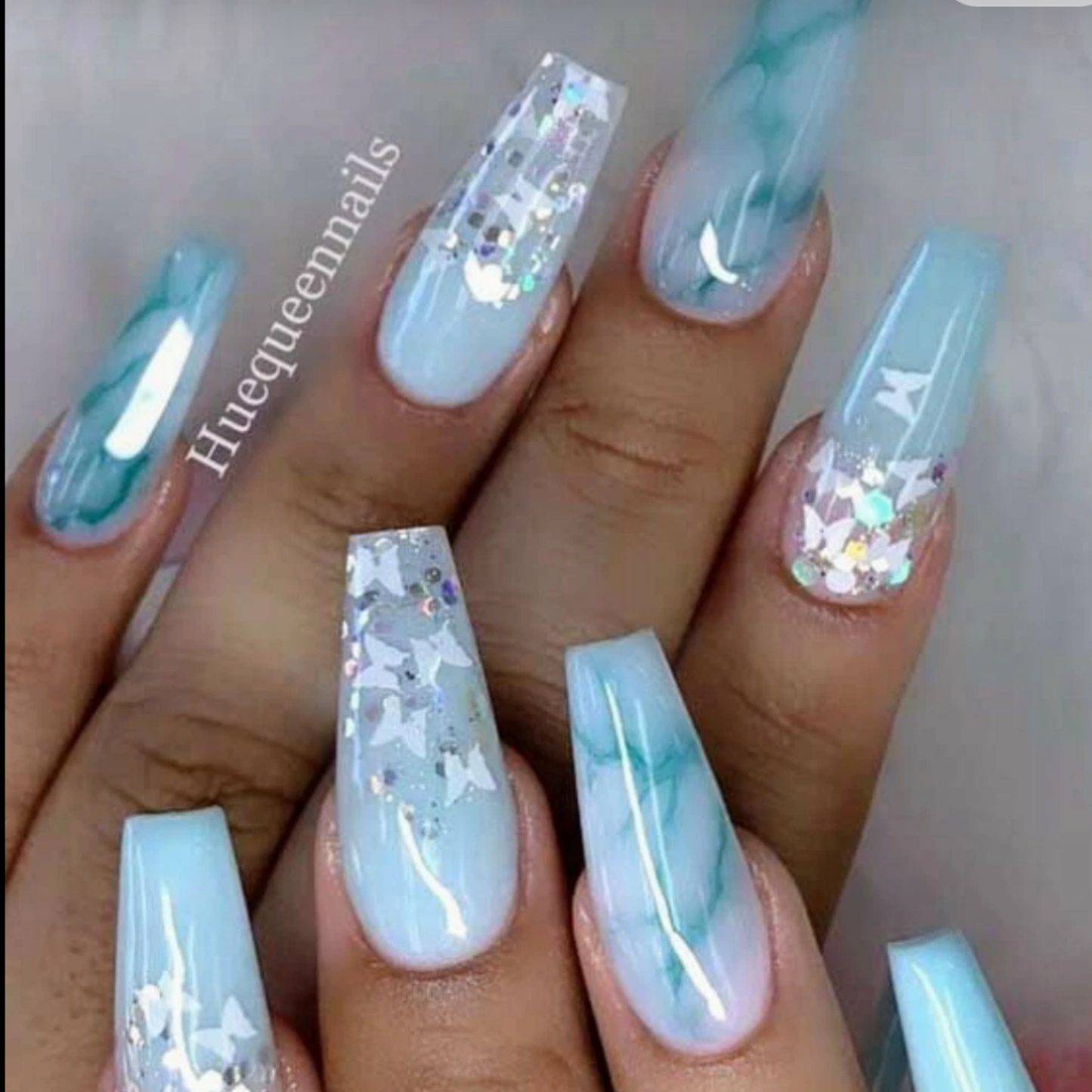 12 Color set 3D STAR Nail Glitter Sequins, Nail Art design, nail Flakes