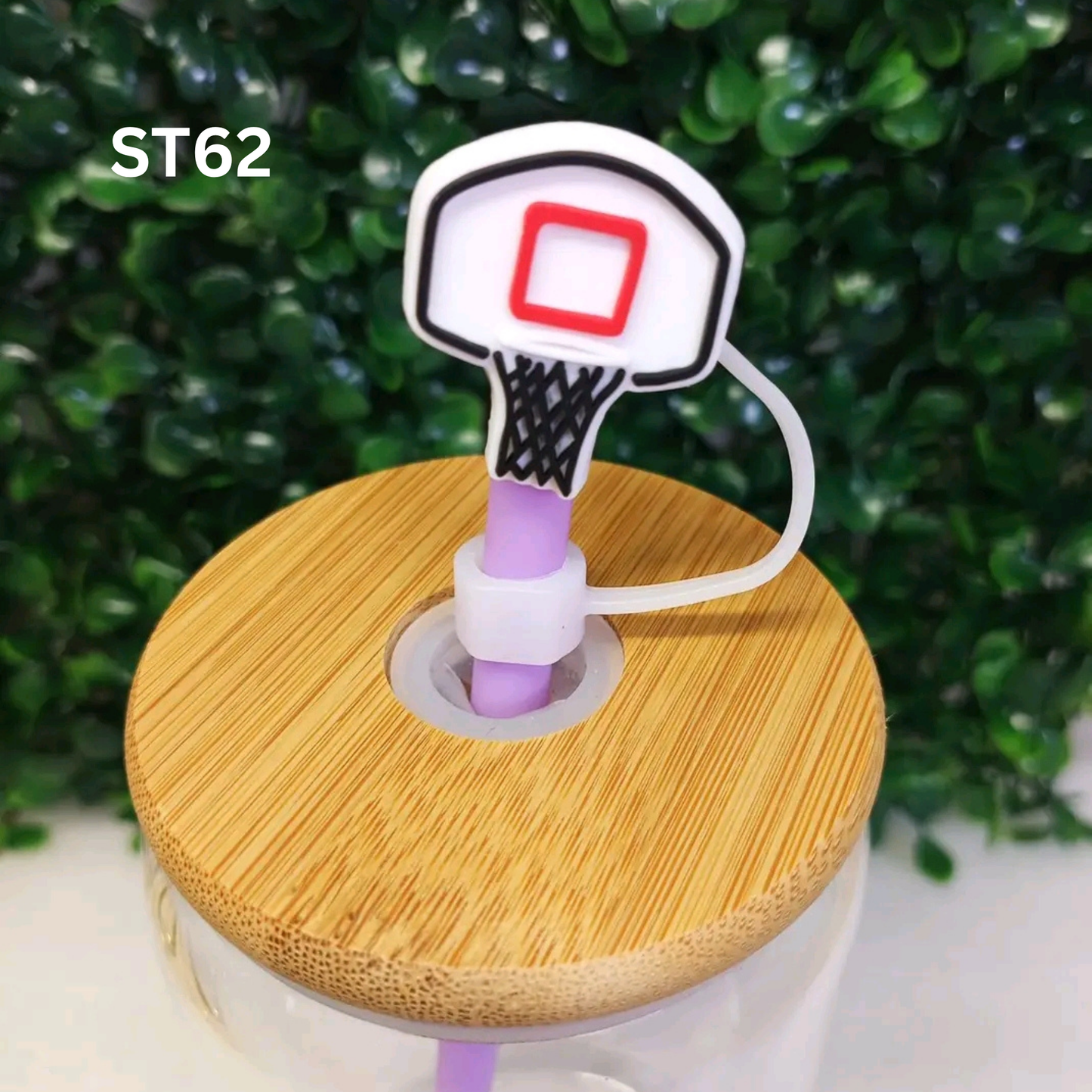 Sport Straw Topper β Basketball & Soccer Themes | 8mm & 10mm