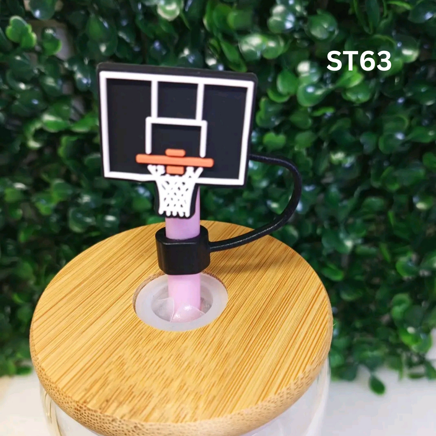 Sport Straw Topper β Basketball & Soccer Themes | 8mm & 10mm