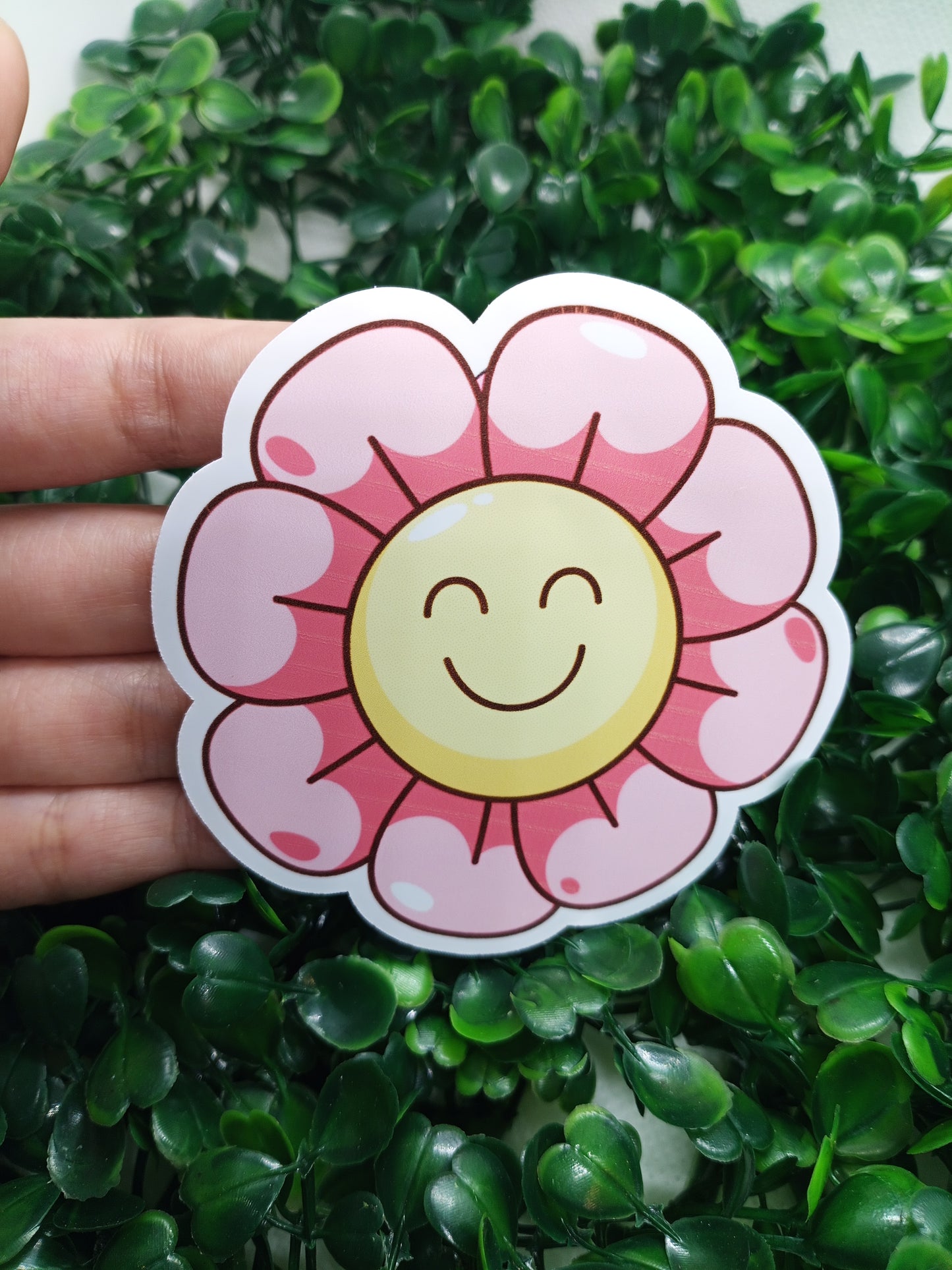 Tammy Flame Floral sticker,Waterproof Vinyl Sticker 3 Inch Durable Decal for Laptops, Water Bottles, Phones,High Quality