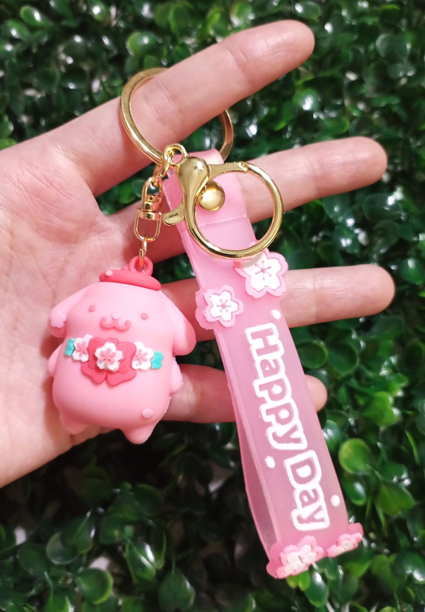 Happy Day Pochacco Keychain