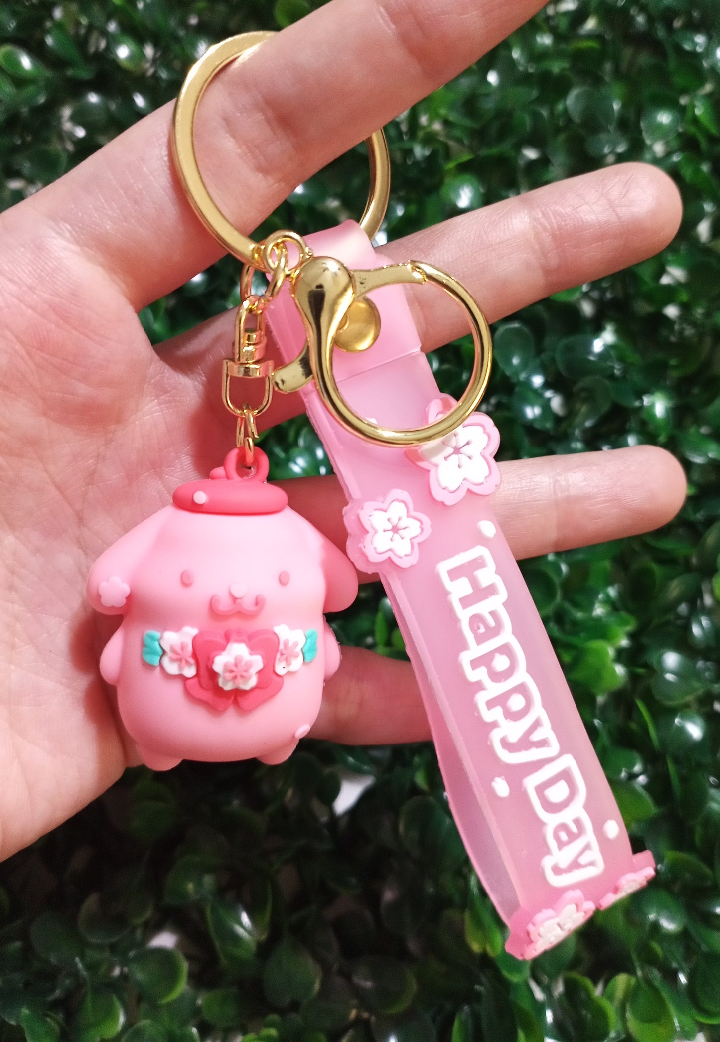 Happy Day Pochacco Keychain