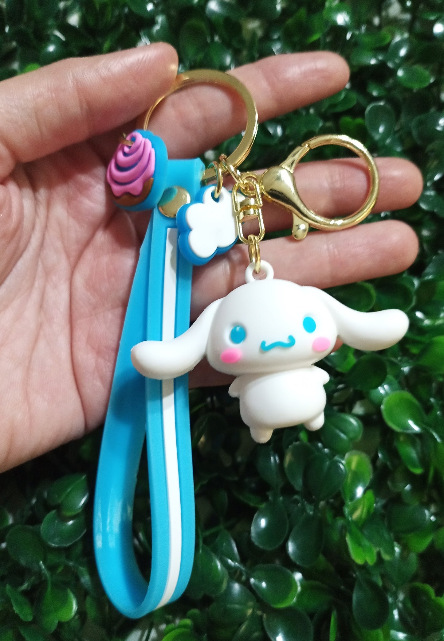 Cinnamoroll with Charm Keychain Car Keys & Backpack