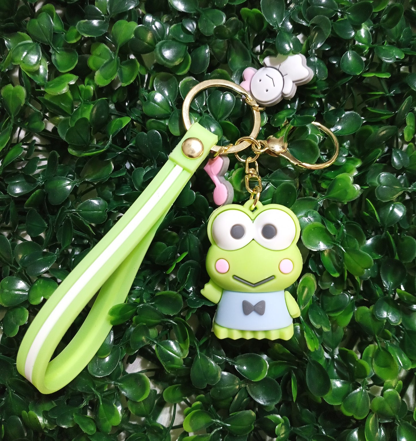 Keroppi with Charm Keychain