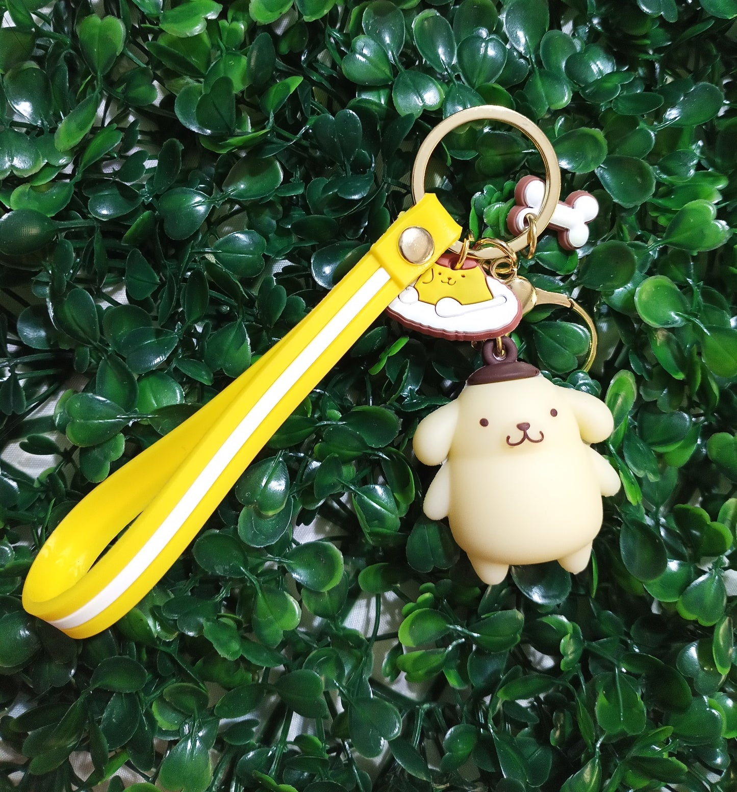 Pompompurin with Charm Keychain