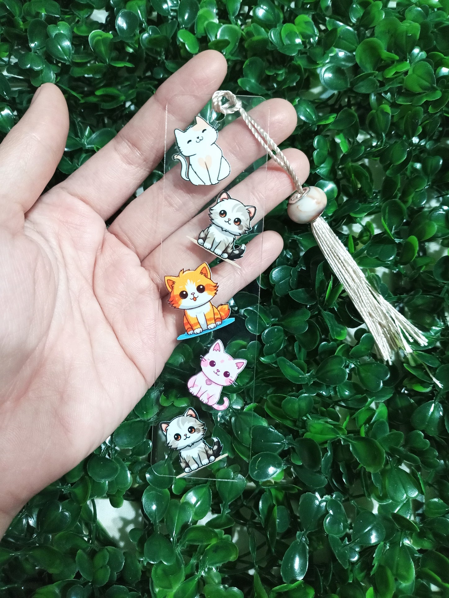 Cartoon CatTales Bookmark