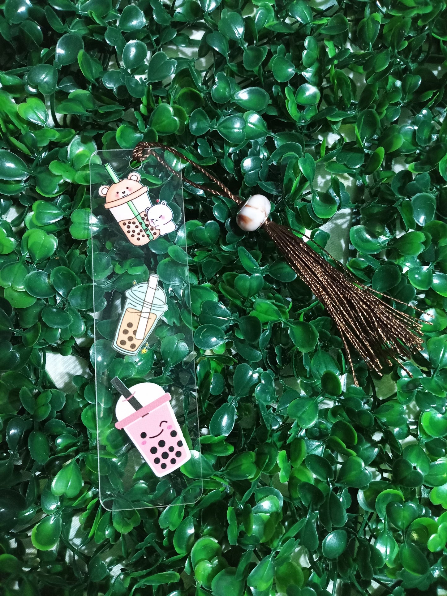 Boba Milk Tea Bookmark