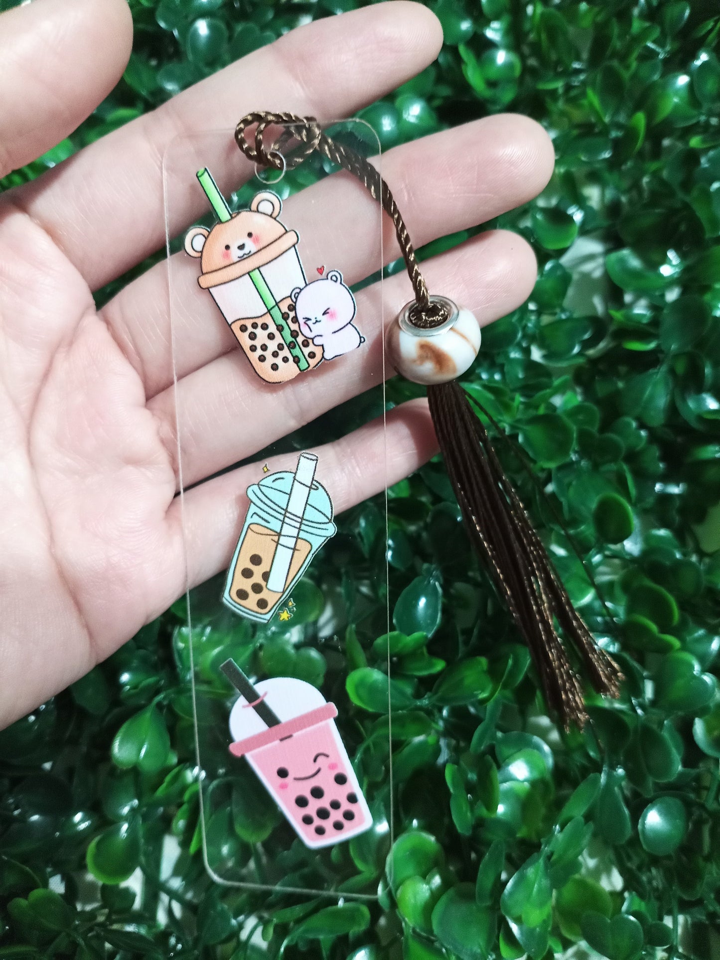 Boba Milk Tea Bookmark