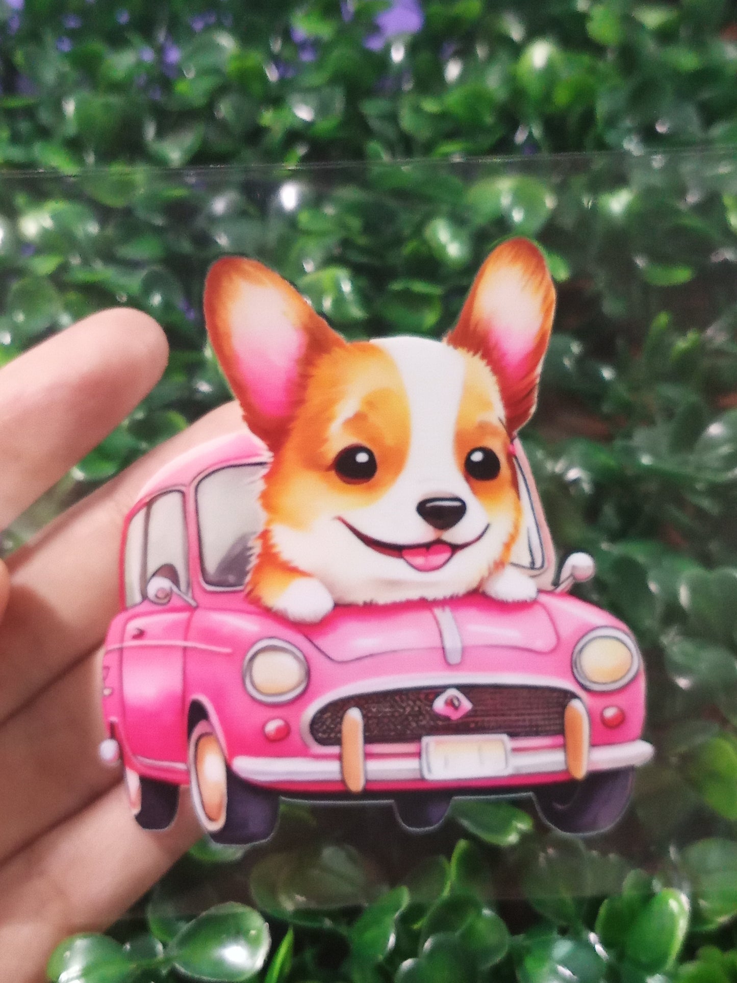 Pet Lovers' UV DTF Transfer – Dog and Cat Car Decal – Customizable, Waterproof & Easy to Use