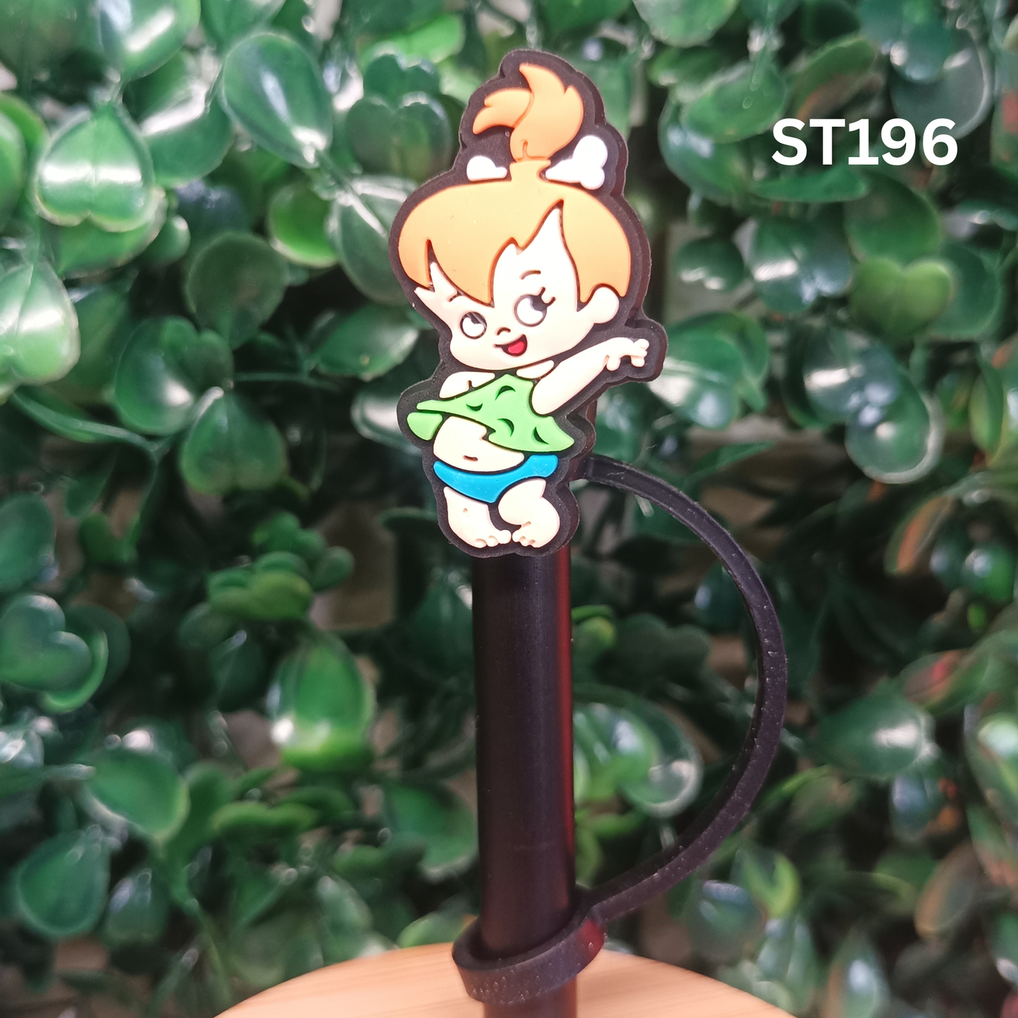 Stone Age Baby Girl Straw Topper - 10mm Silicone Dust Cover for Stanley Cups