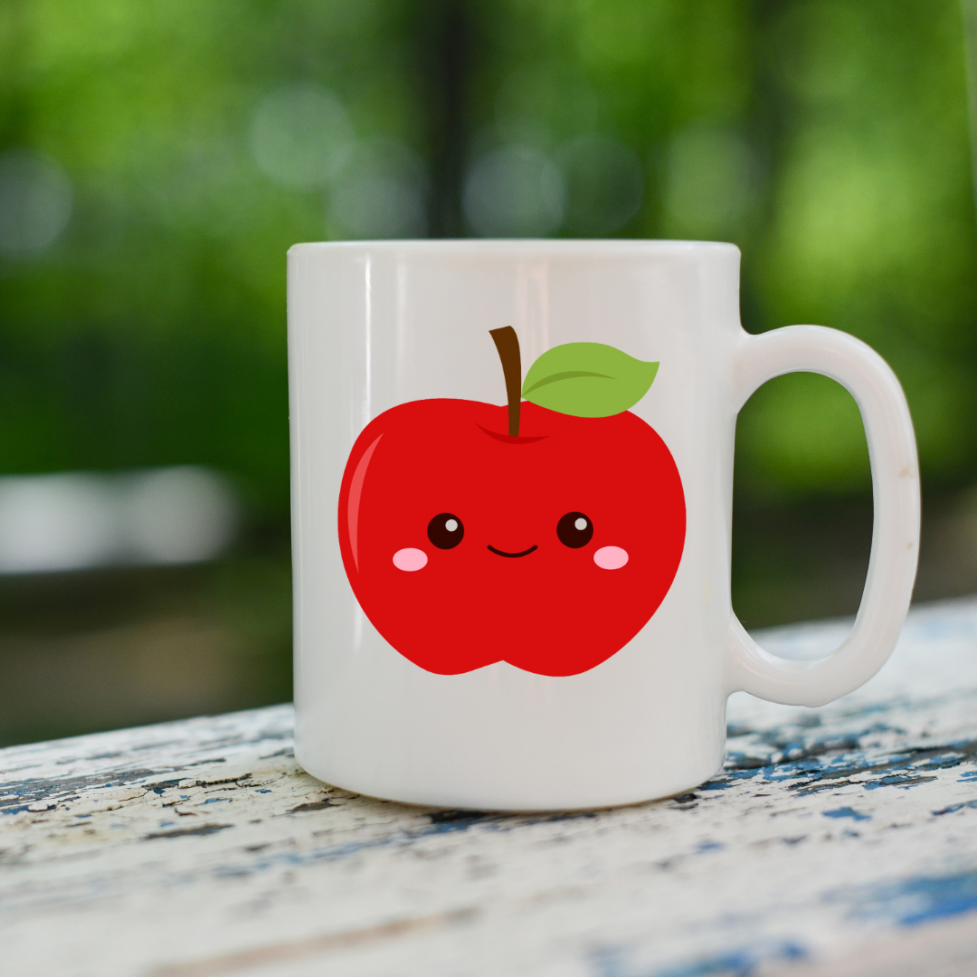 Apple colection 12oz ceramic mug Gift Mug, Girlfriend Boyfriend Gift, Artisan Handmade Coffee Cup, Gifts Personalized Coffee Mug, Mug for Men Women, mug gift for her best friend tumbler