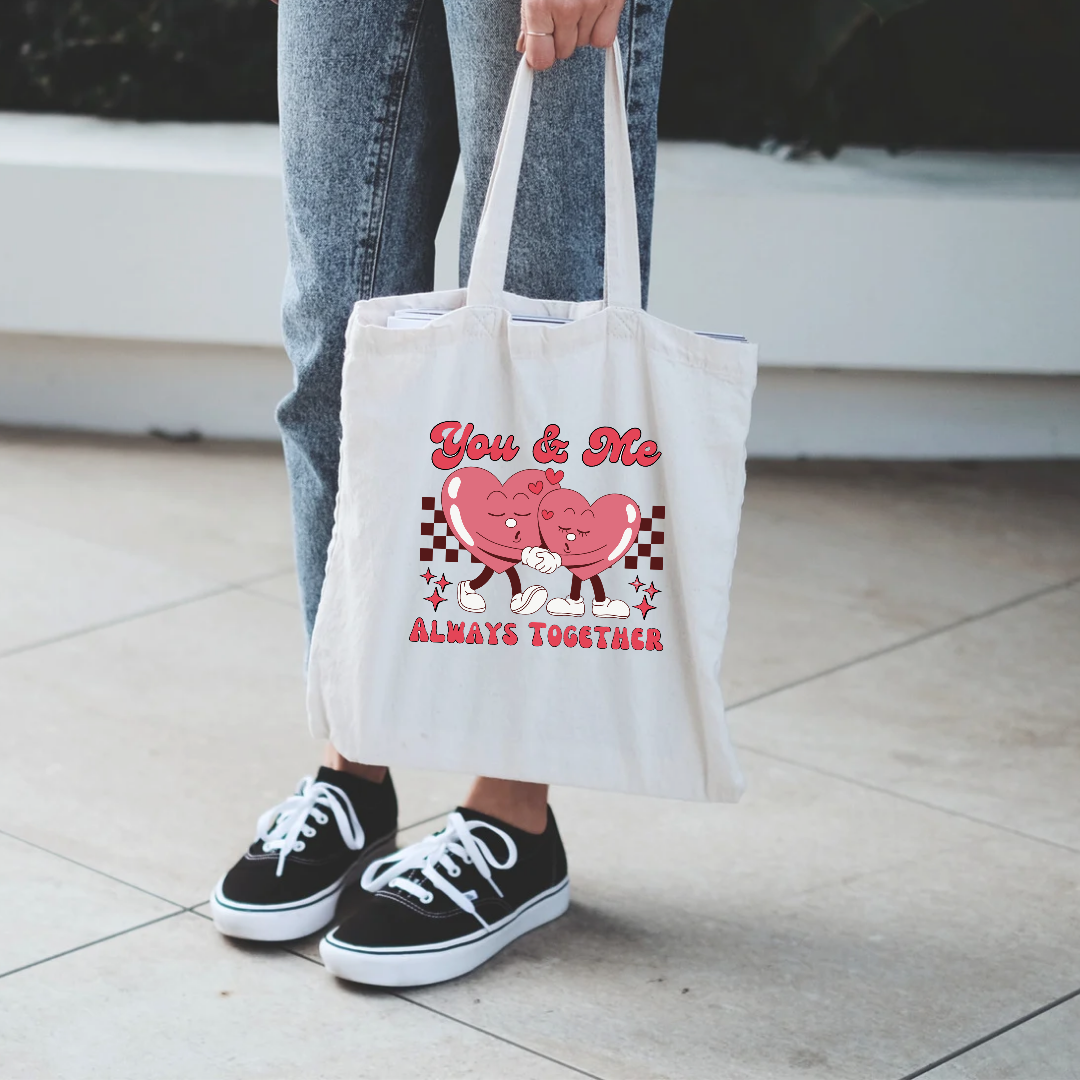 You & Me Always Together Tote Bag