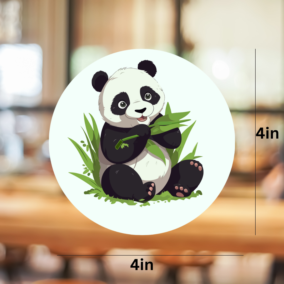 Set of 2 Ceramic Panda Coasters – Cute & Practical
