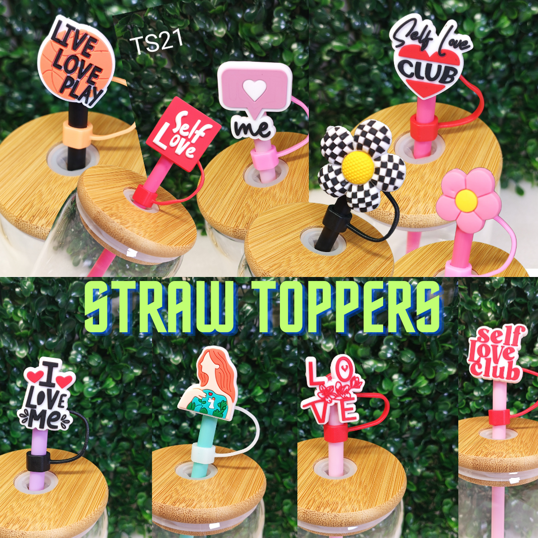 STRAW TOPPERS