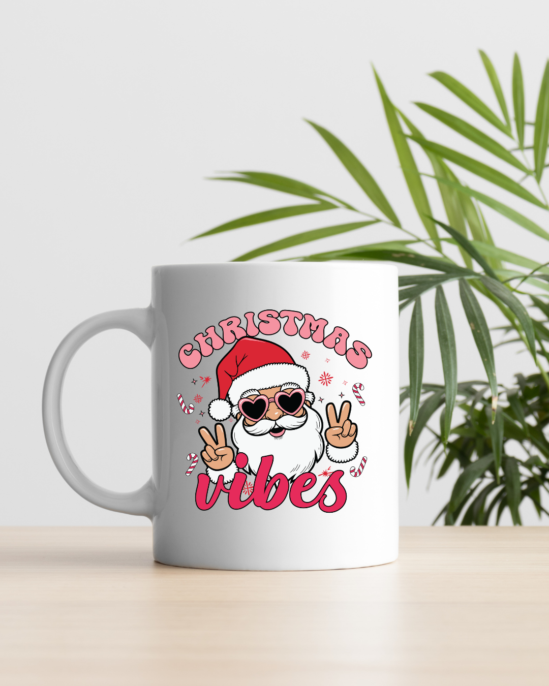Cute Christmas Mug 12oz – Ceramic Coffee Cup for Holiday Cheer