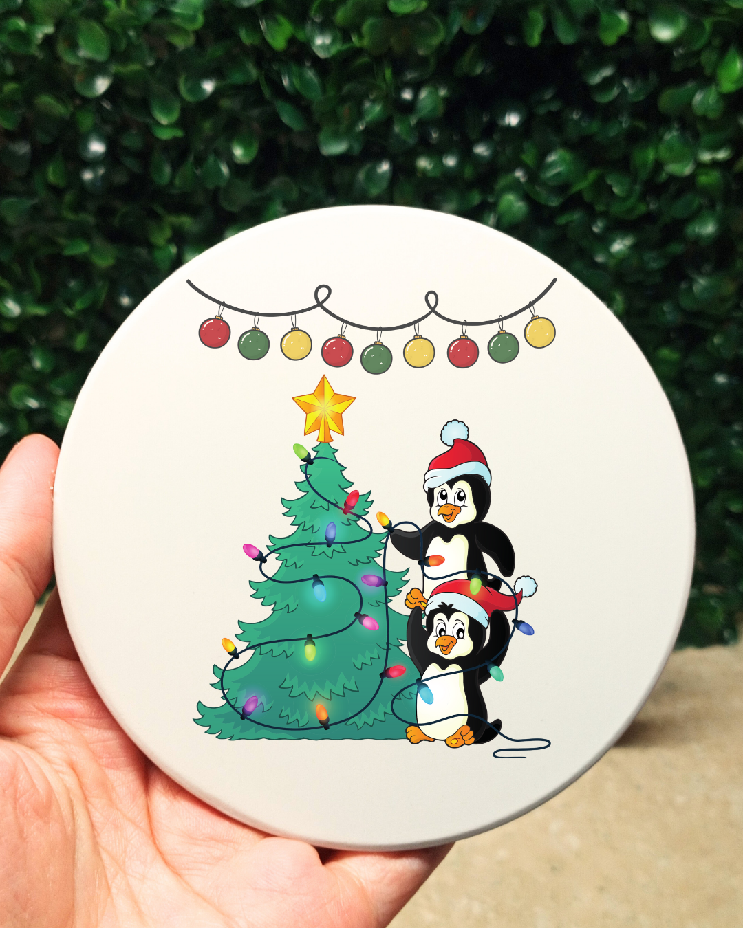 Xmas Ceramic Mug 12oz – Mug Only or Mug + Matching Coaster