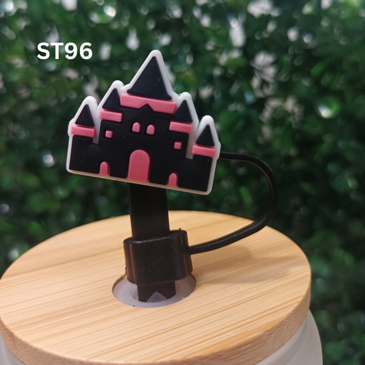 Castle Straw Topper 10mm – Cute & Durable Drink Straw Decoration Accessory