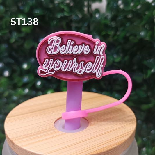Love Straw Accessory – Be Yourself – 10mm Reusable Straw