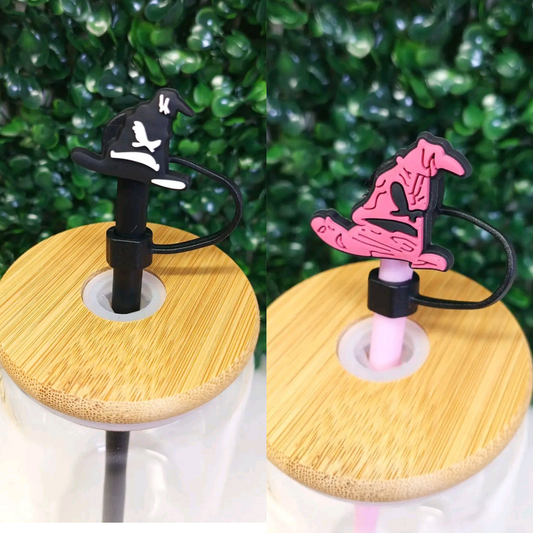 Witch Hat Straw Topper – 8MM Silicone Cup Accessory