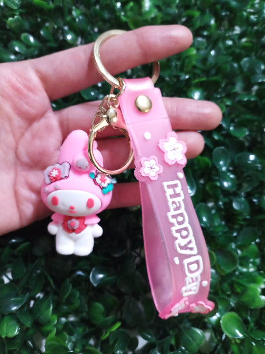 Happy Day Melody Keychain