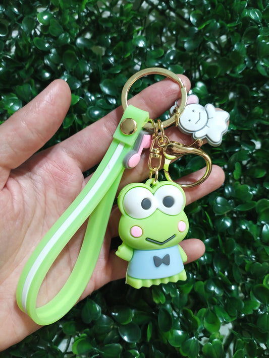 Keroppi with Charm Keychain