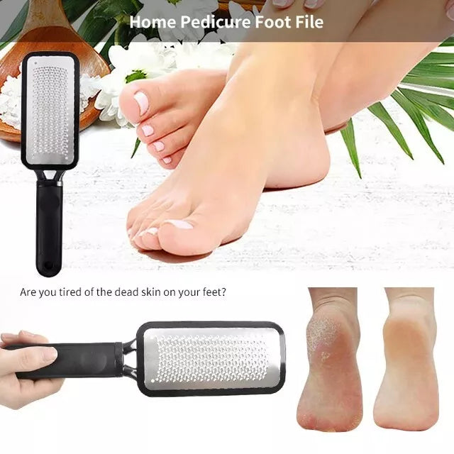 Foot File and Callus Remover. Best Foot Care Pedicure High Grade Stainless Steel File