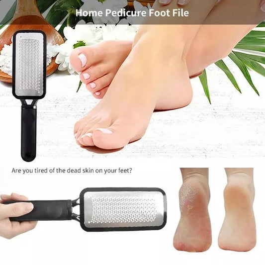 Foot File and Callus Remover. Best Foot Care Pedicure High Grade Stainless Steel File