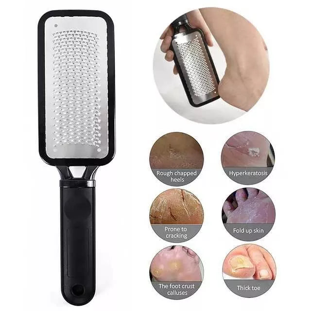 Foot File and Callus Remover. Best Foot Care Pedicure High Grade Stainless Steel File
